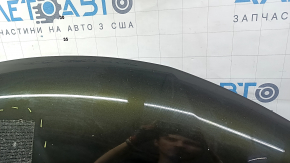 Капот голый Nissan Rogue 14-20 алюминий, зеленый EAN, сколы, в клее