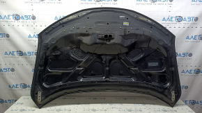 Капот голый Nissan Rogue 14-20 алюминий, зеленый EAN, сколы, в клее