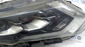 Фара передняя правая Nissan Rogue 17-18 LED, полез лак