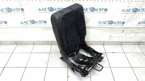 Спинка заднего ряда 2 ряд правая Porsche Cayenne 19-26 с airbag, кожа черная с перфорацией, Comfort, с салазками, подогрев, царапины