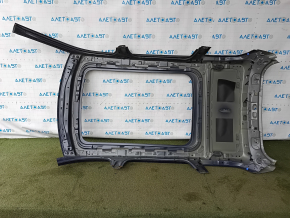 Крыша металл Volvo XC90 16-26 под панораму, отпилена, нестандартный рез