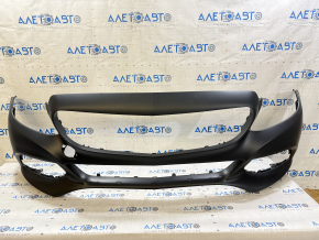 Бампер передній голий Mercedes C-class W205 300/350e/350h/400 15-18 без парктроників