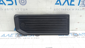 Площадка для отдыха ноги Porsche Cayenne 19-26 черная, с колпачком, потерта