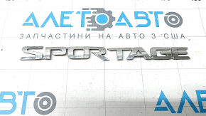 Эмблема надпись SPORTAGE двери багажника Kia Sportage 17-22