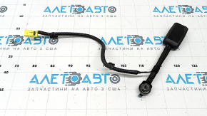 Защелка водительского ремня безопасности Kia Sportage 17-22 черная, с датчиком