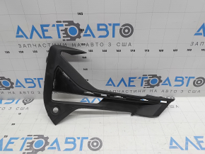 Накладка нижньої решітки переднього бампера права BMW X1 F48 20-22 Basis, X-line під парктронік та LED ПТФ, структура