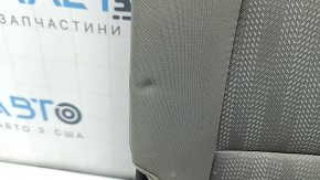 Спинка заднего ряда сидений 2 ряд левая Kia Sportage 20-22 ткань серая, LX, без подголовника, под чистку, примята