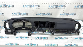 Торпедо передня панель з AIRBAG Kia Sportage 17-22 чорна, LX, подряпини, іржавий піропатрон