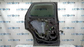 Дверь в сборе задняя левая Ford Edge 15-24 тонировка, keyless, черный UM, сколы, тычка