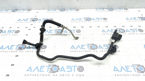 Клапан вентиляции топливного бака Porsche Cayenne 19-26 3.0T с трубкой и датчиком, сломана защелка быстросъема