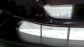 Бампер передний голый Nissan Rogue Sport 20-22 черный, царапины, треснут