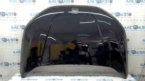 Капот голый Ford Edge 19-24 сталь, черный UM, вмятина, коррозия