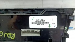 Управление климат-контролем Nissan Rogue Sport 17-22 manual, царапины