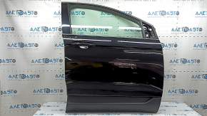 Дверь в сборе передняя правая Ford Edge 15-24 keyless, черный UM, тычка, вмятина, царапины на накладке