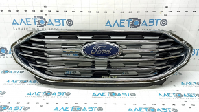 Решетка радиатора grill Ford Edge 19-24 в сборе со значком, без камеры