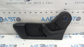 Накладка збоку сидіння водія Nissan Rogue Sport 20-22 чорна, під механічне регулювання, подряпини, під хімчистку, тички