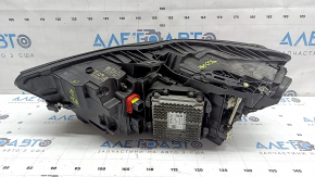 Фара передняя правая в сборе Audi A6 C7 16-18 рест LED, под полировку, сколы, выгорание LED