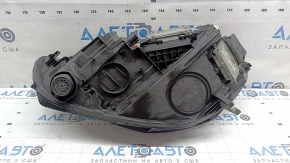 Фара передняя правая в сборе Audi A6 C7 16-18 рест LED, под полировку, сколы, выгорание LED