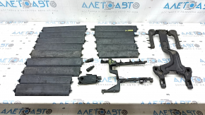 Лопасти жалюзи 14шт Ford Edge 19-24 2.0T с моторчиком, с креплениями, надлом, обломан болт