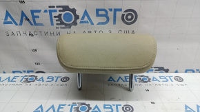 Подголовник 2 ряда центральный Audi A6 C7 12-18 кожа бежевая
