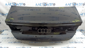 Кришка багажника Audi A6 C7 12-18 чорний LY9T, тички, подряпини