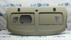 Полиця ззаду Audi A6 C7 16-18 рест без шторки, бежева, під хімчистку