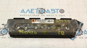 Подушка безопасности airbag коленная пассажирская правая Cadillac ATS 13-19 ржавый пиропатрон