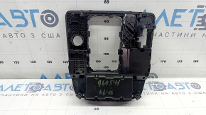 Панель управления MMI Audi A6 C7 16-18 рест, сколы, царапины, потертость