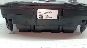 Панель управления MMI Audi A6 C7 16-18 рест, сколы, царапины, потертость