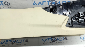 Консоль центральная Audi A6 C7 12-18 бежевая, под химчистку