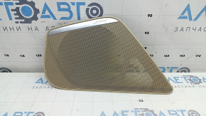 Сетка дверного динамика переднего правого нижняя Audi A6 C7 12-18 Bose, бежевая