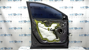 Дверь в сборе передняя левая Honda CRV 17-22 keyless, графит NH797M, царапины, тычка