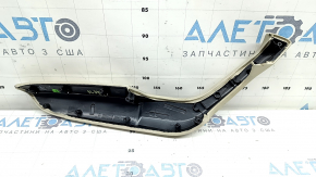 Подлокотник двери передней правой Audi A6 C7 12-18 кожа бежевая