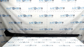 Порог правый Audi A6 C7 16-18 рест, s-line, черный, прижат, царапины, отсутствуют фрагменты