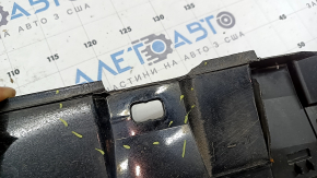 Порог правый Audi A6 C7 16-18 рест, s-line, черный, прижат, царапины, отсутствуют фрагменты