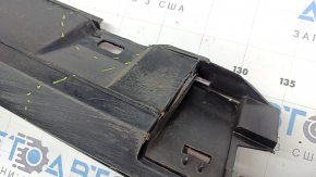 Порог правый Audi A6 C7 16-18 рест, s-line, черный, прижат, царапины, отсутствуют фрагменты