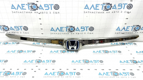 Молдинг двері багажника верхній Honda CRV 20-22 хром з емблемою, hybrid, подряпини