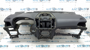 Торпедо передняя панель с AIRBAG Ford Edge 19-24 черная start-stop
