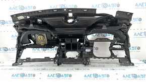 Торпедо передняя панель с AIRBAG Ford Edge 19-24 черная start-stop