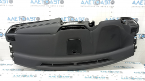 Торпедо передняя панель с AIRBAG Honda CRV 20-22 черная, с дефлекторами