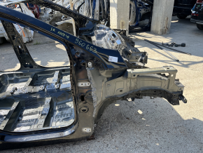 Четверть передняя правая Ford Edge 19-24 на кузове, черная