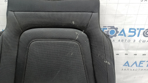 Обшивка подушки пассажирского сиденья Hyundai Tucson 22-26 кожа черная, перфорация, с подогревом, под вентиляцию, без каркаса, пятна
