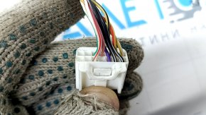 Зеркало боковое левое в сборе Honda CRV 17-22 9 пинов, поворотник, BSM, подогрев, графит, царапины