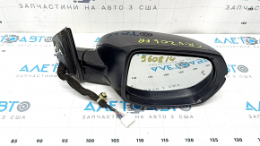 Дзеркало бічне праве у зборі Honda CRV 17-22 9 пінів, поворотник, BSM, підігрів, графіт, подряпини