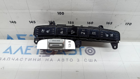 Блок кнопок центральной консоли Hyundai Tucson 22-26 под парктроники, подогрев и обдув сидений, под подогрев руля и помощь при спуске, царапины
