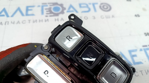 Шифтер АКПП Hyundai Tucson 22-26 1.6T HEV, 2.5 кнопки, вздулся хром
