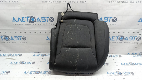 Подушка заднего ряда сидений 2 ряд левая Hyundai Tucson 22-26 кожа черная, перфорация, с подогревом, пятна оплавленного пластика, под химчистку