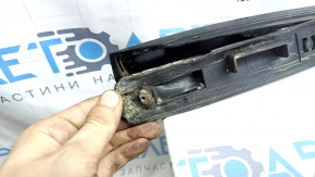 Рейлинг продольный левый Hyundai Tucson 22-26 под панораму, черный глянец, оплавлен уплотнитель