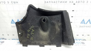 Защита днища передняя правая Audi A6 C7 12-18 затерта, надорвана