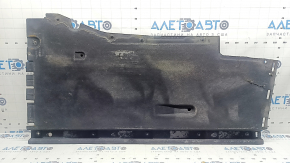 Защита днища левая Audi A6 C7 12-18 надорвана, затерта
